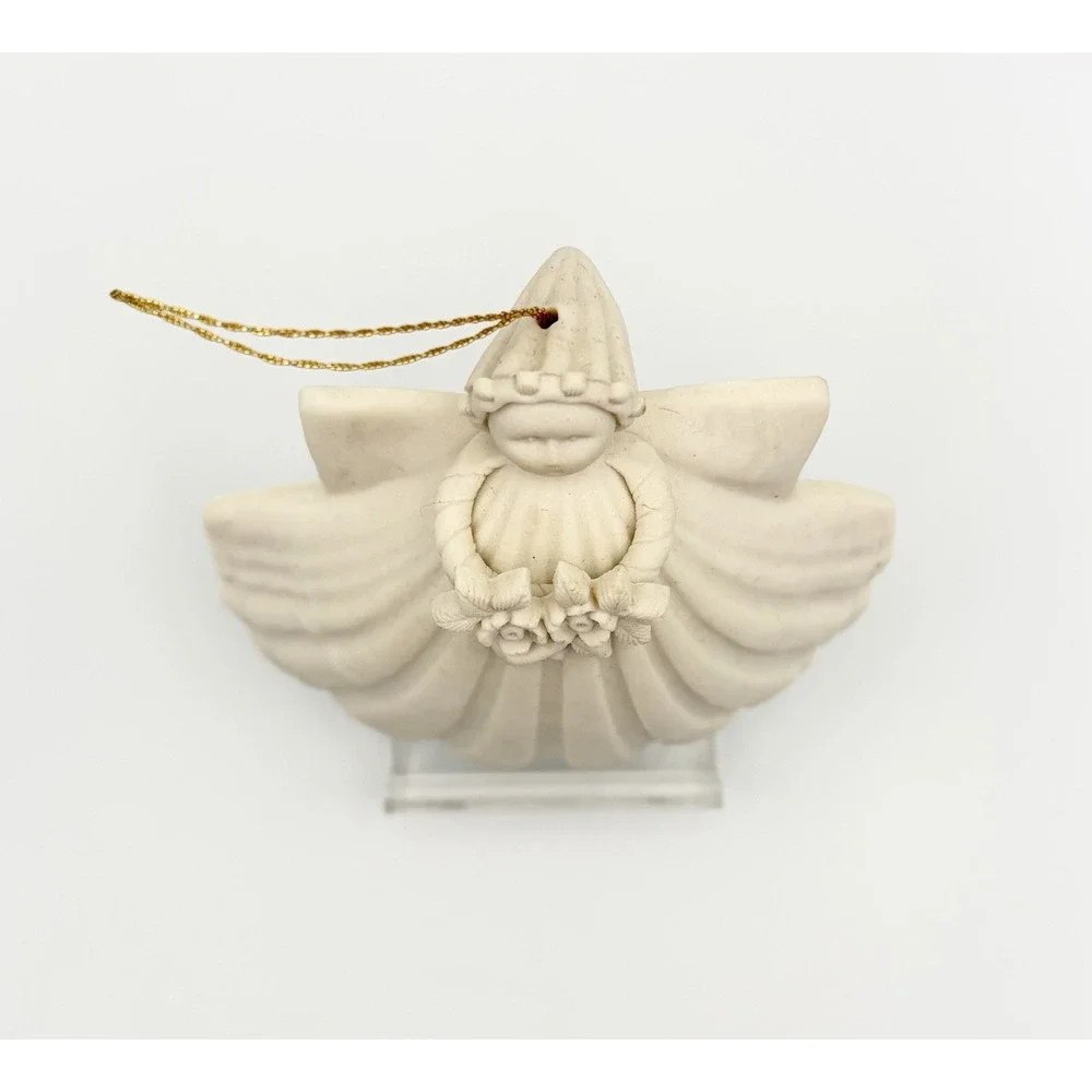 Margaret Furlong 1998 Wild Rose Angel Ornament 3